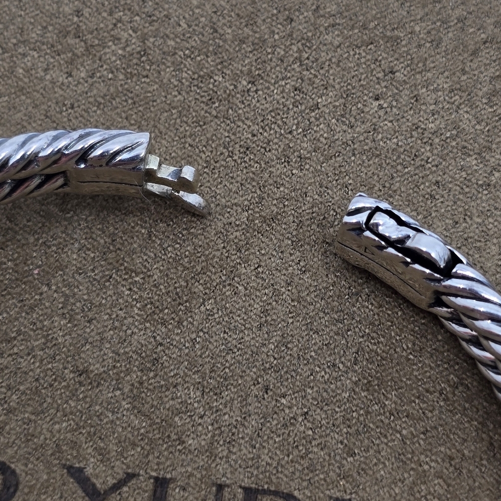 David Yurman Prasiolite & Diamond Albion Bracelet - Picture 10 of 11